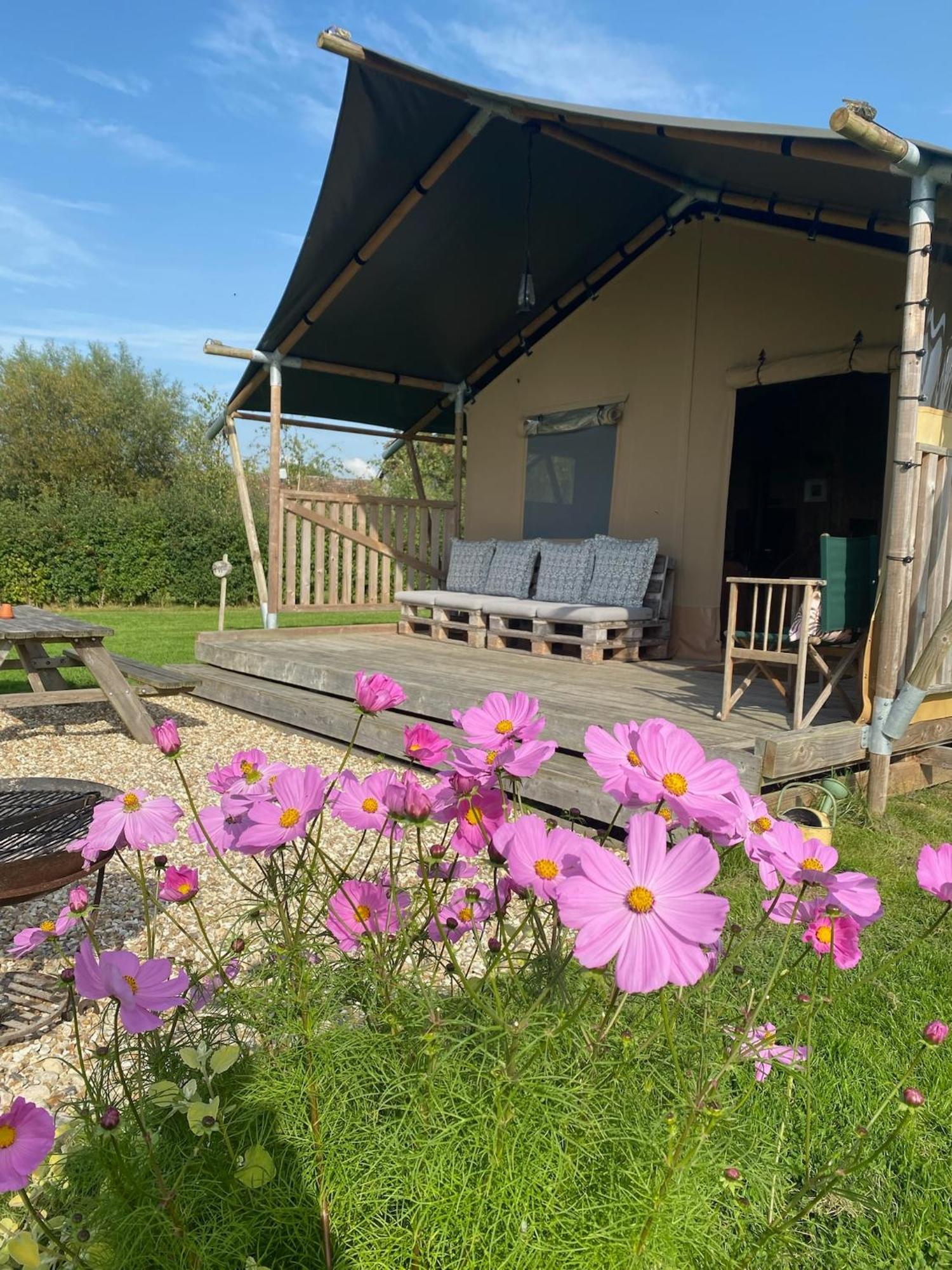 Tall Trees Glamping Villa Baltonsborough Exterior photo